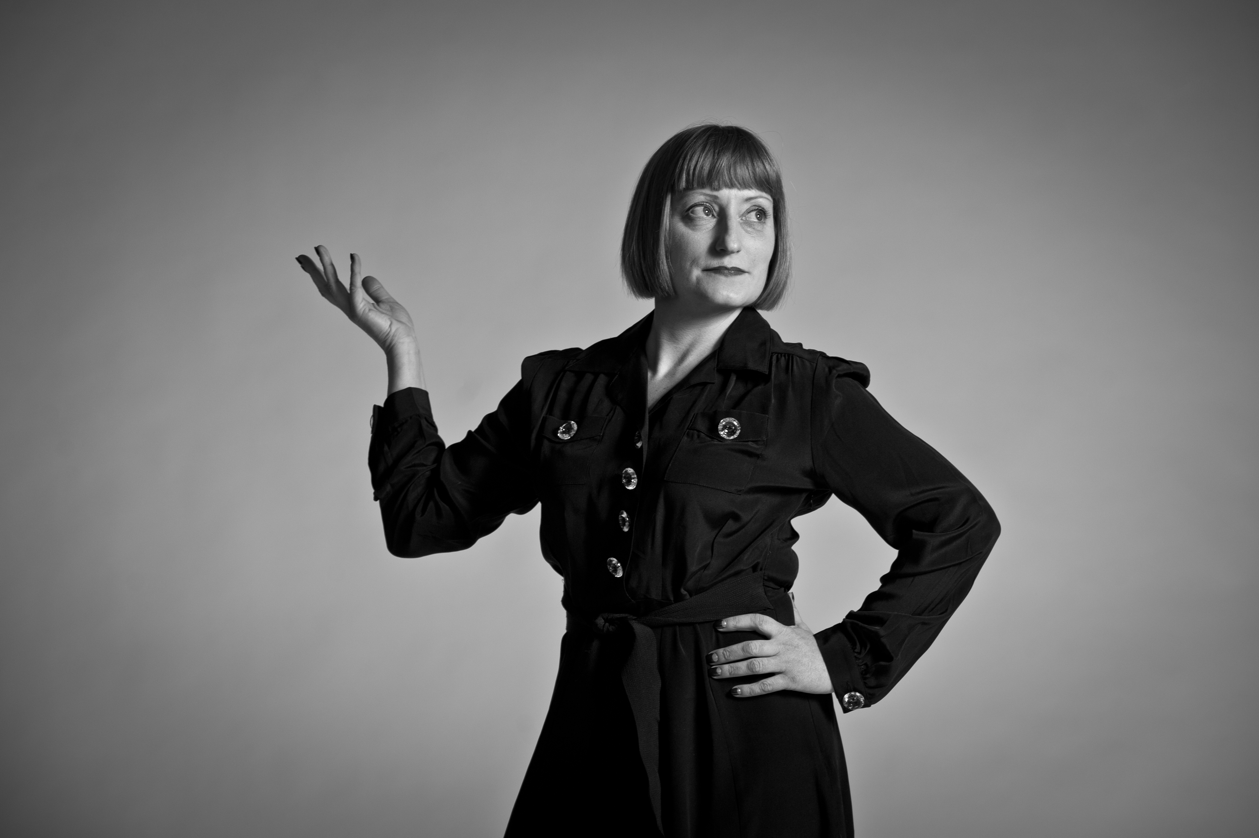 A gesture of her own